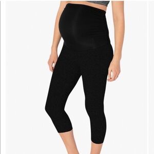 Beyond the Bump Maternity Capri Legging Black